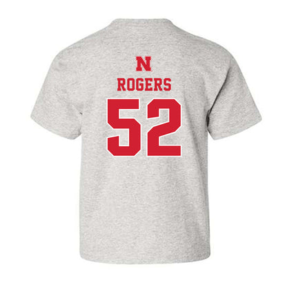 Nebraska - NCAA Football : Dylan Rogers - Classic Shersey Youth T-Shirt-1