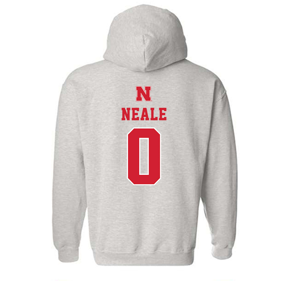 Nebraska - NCAA Women's Basketball : Alanna Neale - Classic Shersey Hooded Sweatshirt-1