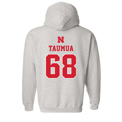 Nebraska - NCAA Football : Preston Taumua - Classic Shersey Hooded Sweatshirt-1