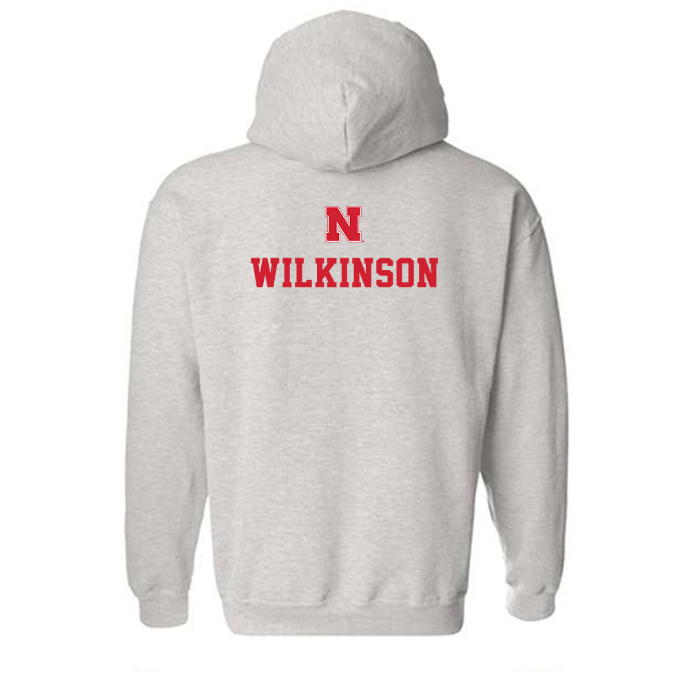 Nebraska - NCAA Men's Basketball : Damon Wilkinson - Classic Shersey Hooded Sweatshirt-1