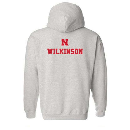 Nebraska - NCAA Men's Basketball : Damon Wilkinson - Classic Shersey Hooded Sweatshirt-1