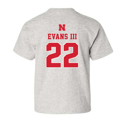 Nebraska - NCAA Football : Victor Evans III - Classic Shersey Youth T-Shirt-1