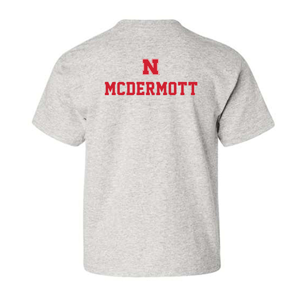 Nebraska - NCAA Men's Golf : Evan McDermott - Classic Shersey Youth T-Shirt-1