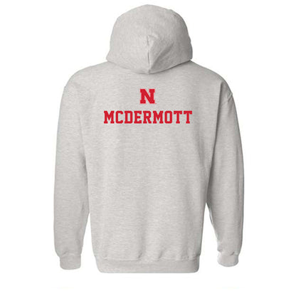 Nebraska - NCAA Men's Golf : Evan McDermott - Classic Shersey Hooded Sweatshirt-1