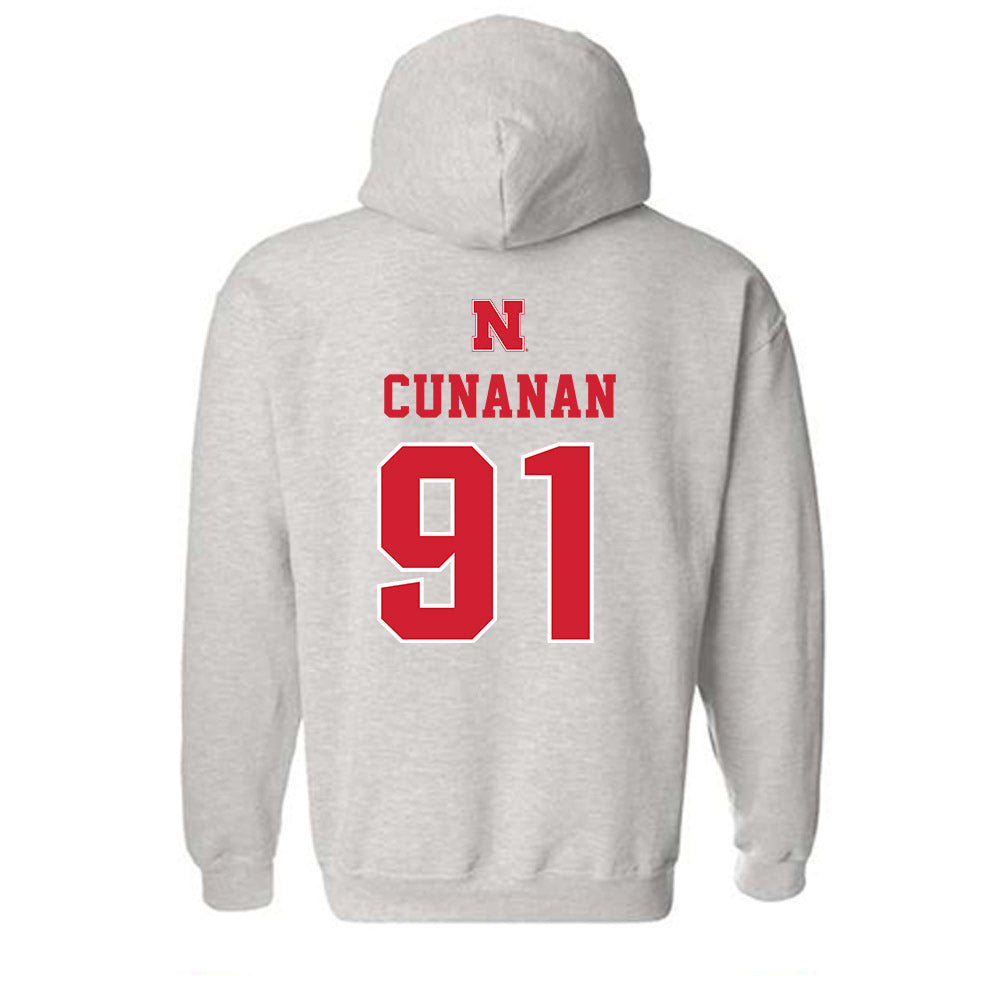 Nebraska - NCAA Football : Kyle Cunanan - Classic Shersey Hooded Sweatshirt-1