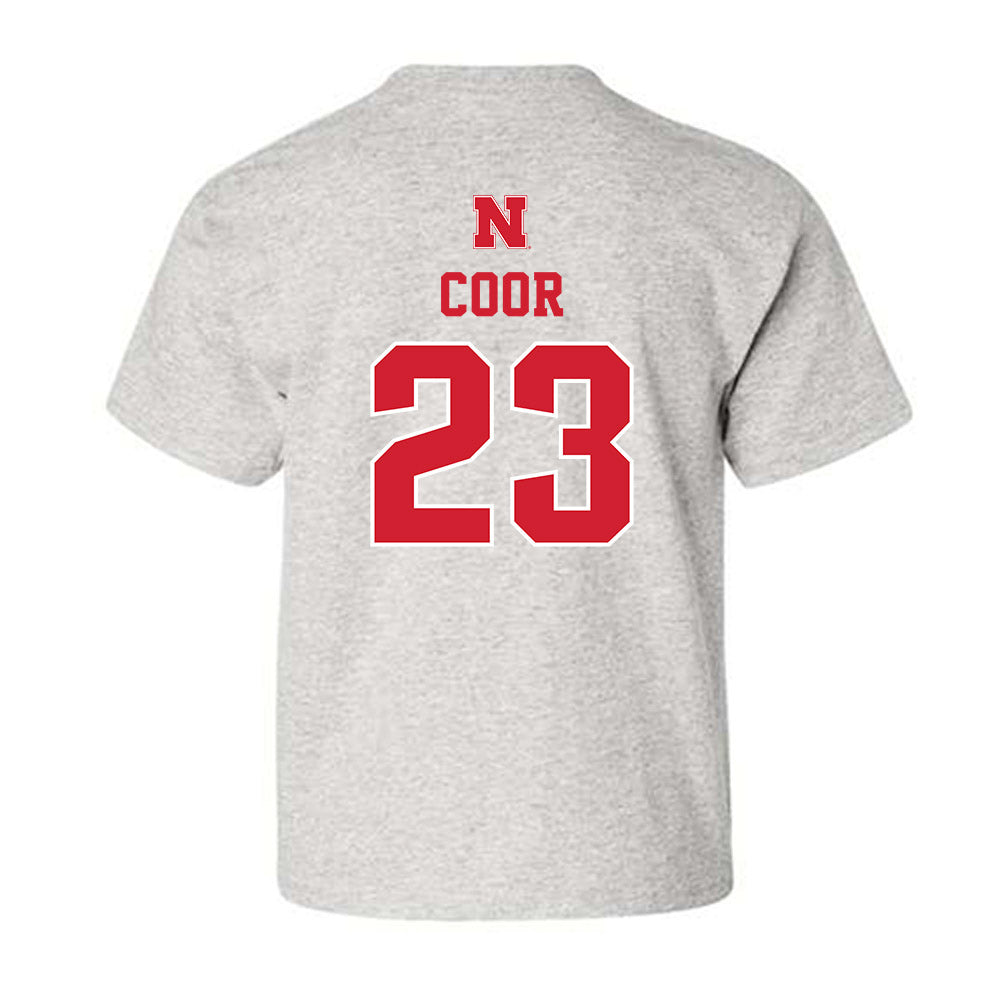 Nebraska - NCAA Softball : Hannah Coor - Classic Shersey Youth T-Shirt-1
