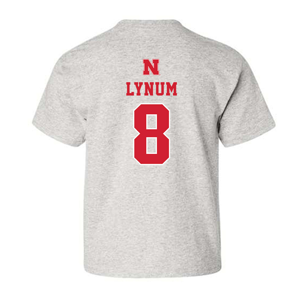 Nebraska - NCAA Football : Tamon Lynum - Classic Shersey Youth T-Shirt-1