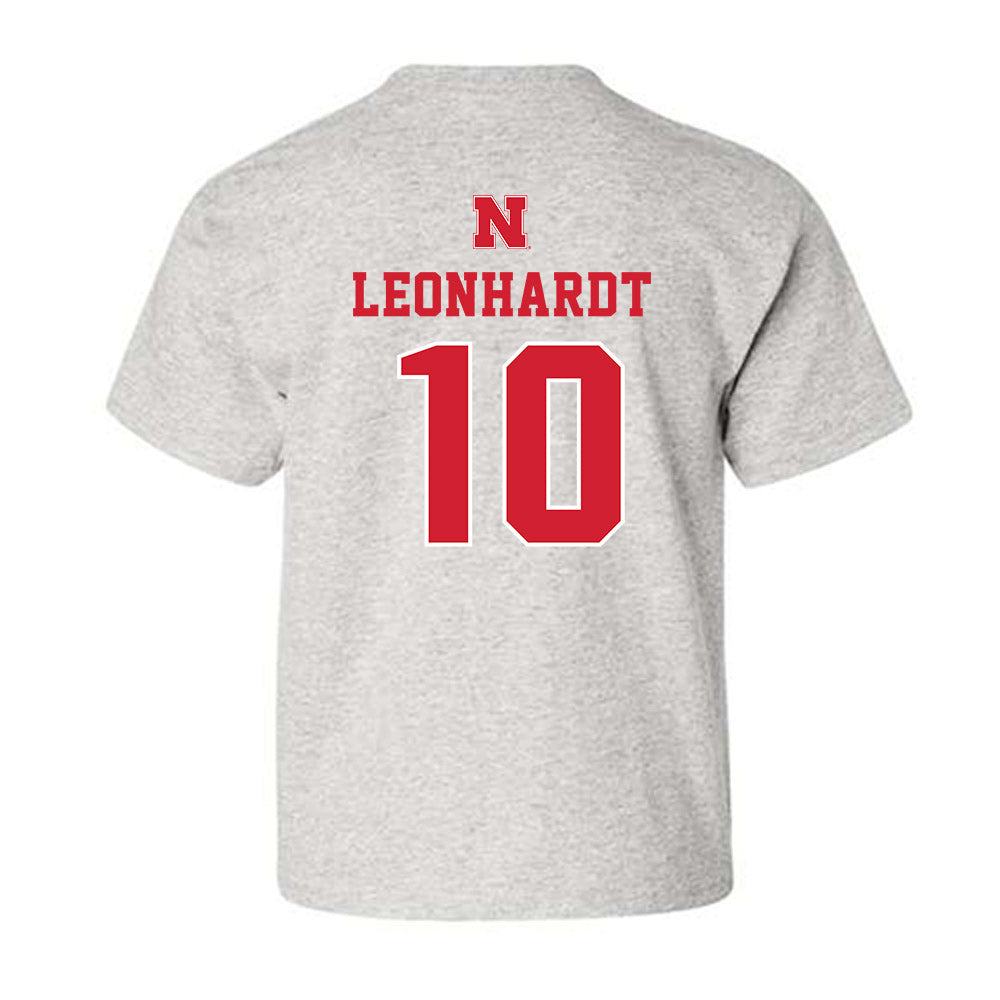 Nebraska - NCAA Men's Basketball : Trevan Leonhardt - Classic Shersey Youth T-Shirt-1