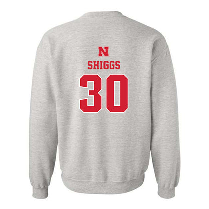 Nebraska - NCAA Football : Jasin Shiggs - Classic Shersey Crewneck Sweatshirt-1