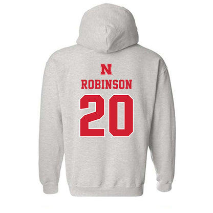 Nebraska - NCAA Women's Volleyball : Jayden Robinson - Classic Shersey Hooded Sweatshirt-1