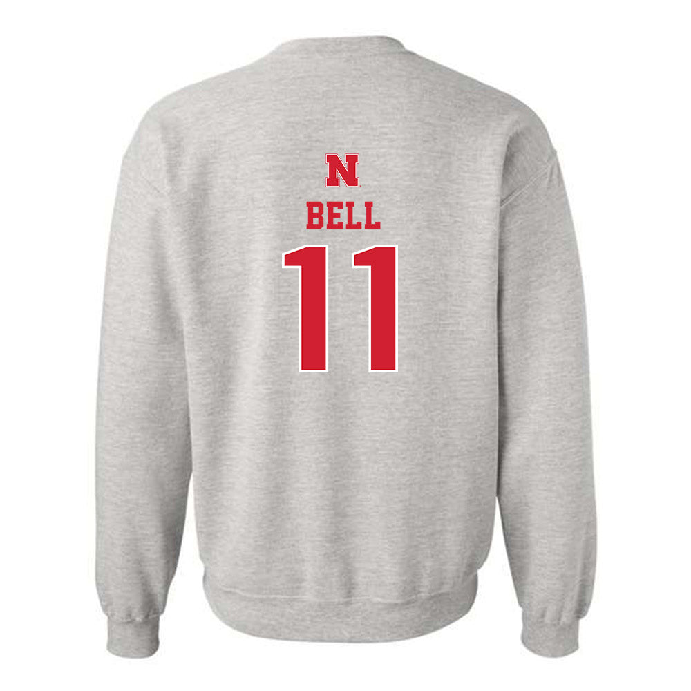 Nebraska - NCAA Football : Demitrius Bell - Classic Shersey Crewneck Sweatshirt-1