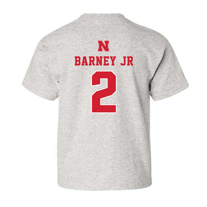 Nebraska - NCAA Football : Jacory Barney Jr - Classic Shersey Youth T-Shirt-1