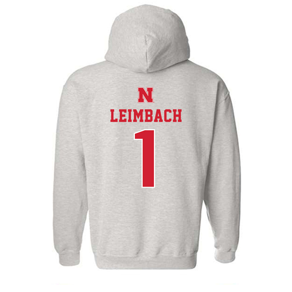 Nebraska - NCAA Women's Volleyball : Keri Leimbach - Classic Shersey Hooded Sweatshirt-1