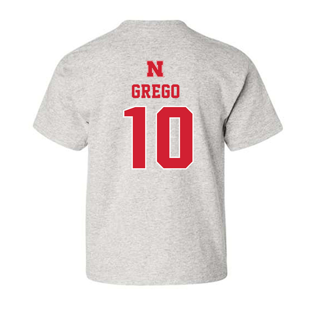 Nebraska - NCAA Baseball : Drew Grego - Classic Shersey Youth T-Shirt-1