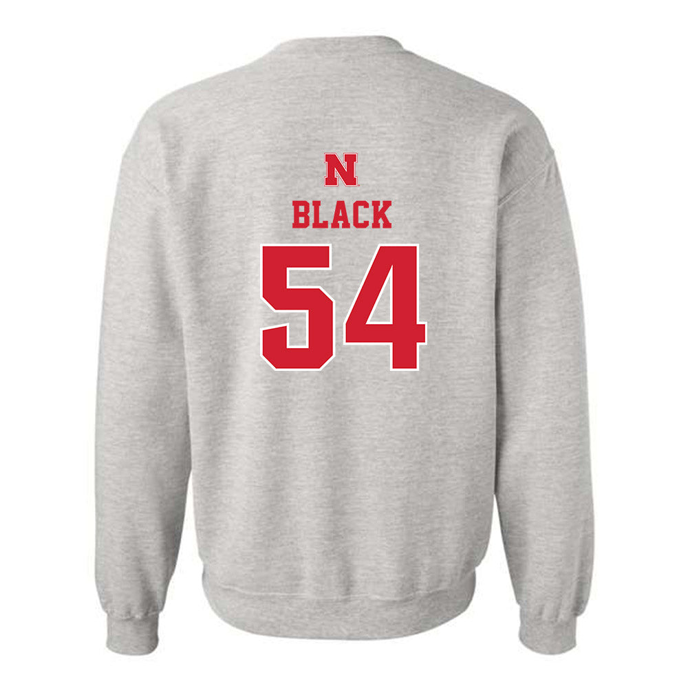 Nebraska - NCAA Football : Brendan Black - Classic Shersey Crewneck Sweatshirt-1