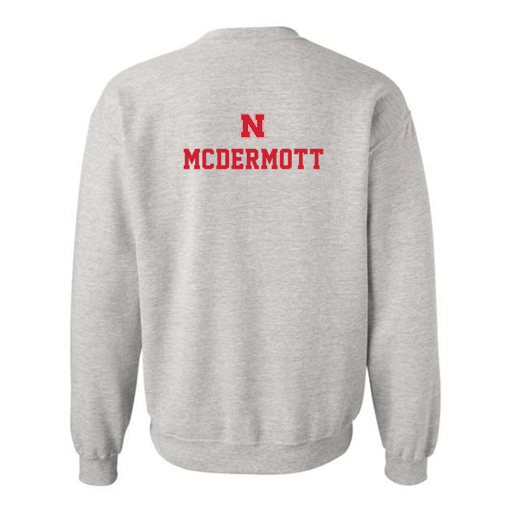 Nebraska - NCAA Men's Golf : Evan McDermott - Classic Shersey Crewneck Sweatshirt-1