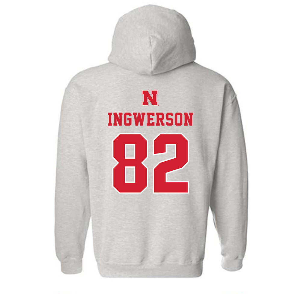 Nebraska - NCAA Football : Eric Ingwerson - Classic Shersey Hooded Sweatshirt-1