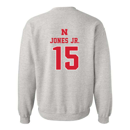Nebraska - NCAA Football : Anthony Jones Jr. - Classic Shersey Crewneck Sweatshirt-1
