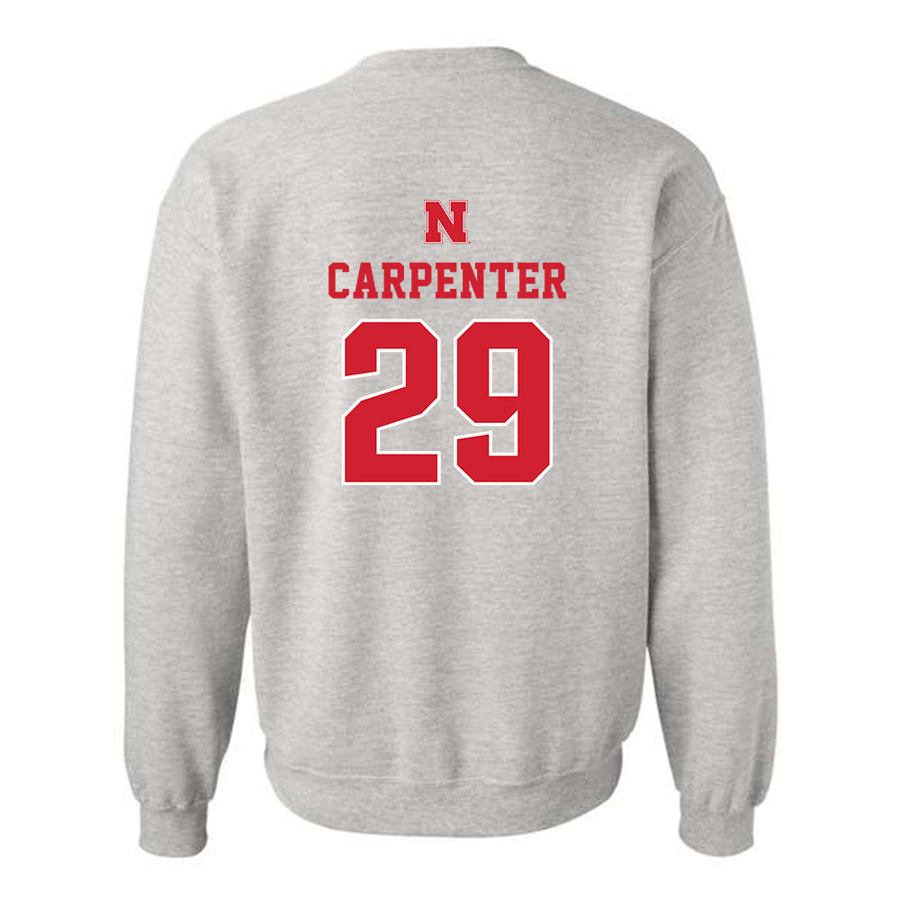 Nebraska - NCAA Women's Soccer : Kayma Carpenter - Classic Shersey Crewneck Sweatshirt-1
