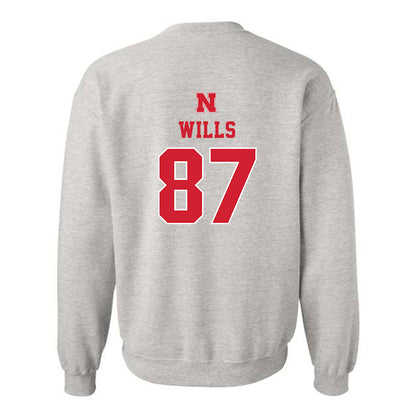 Nebraska - NCAA Football : Jack Wills - Classic Shersey Crewneck Sweatshirt-1