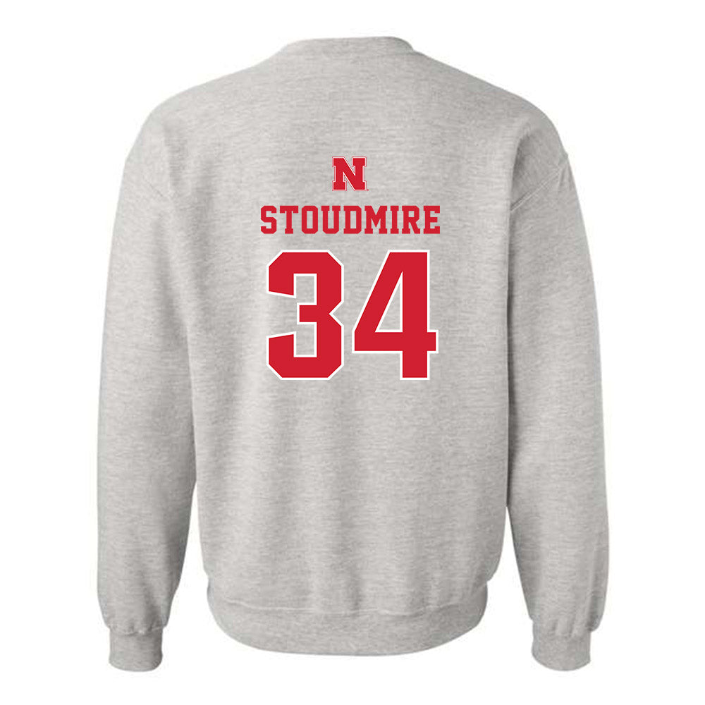 Nebraska - NCAA Football : Owen Stoudmire - Classic Shersey Crewneck Sweatshirt-1