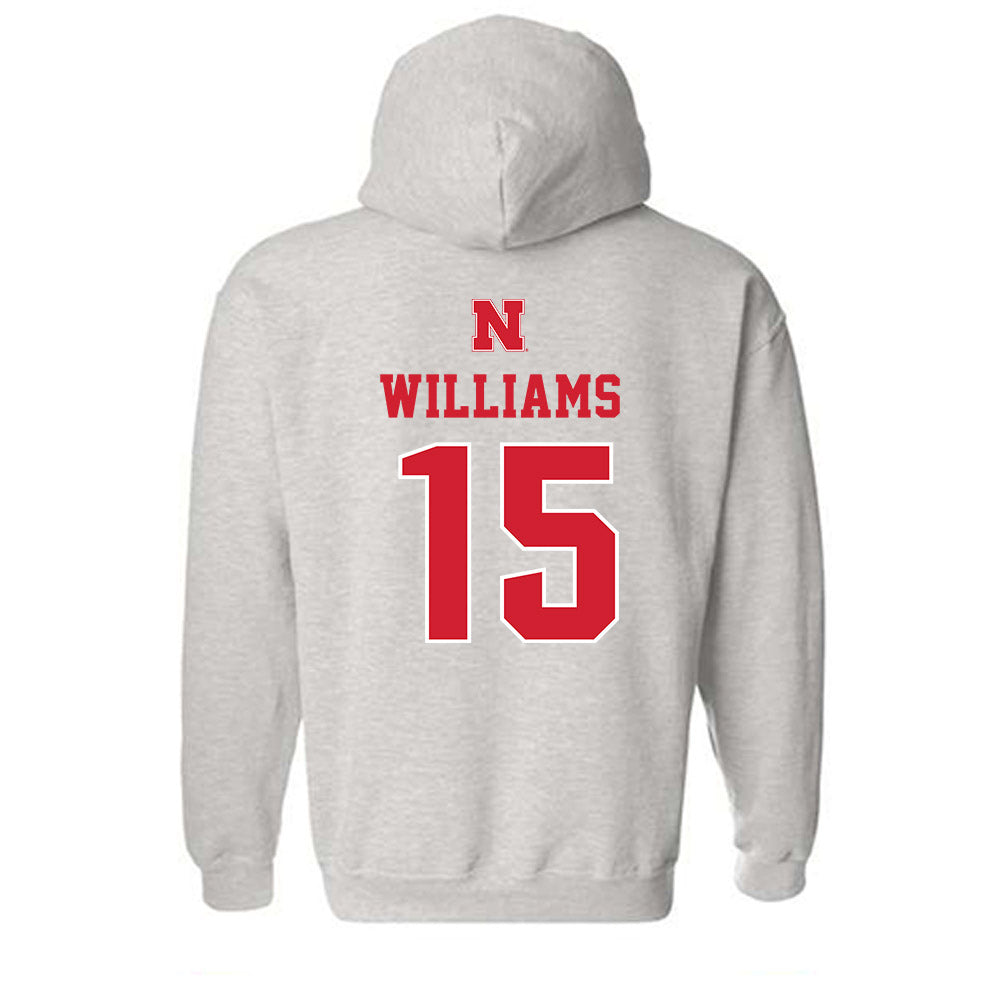 Nebraska - NCAA Softball : Kennadi Williams - Classic Shersey Hooded Sweatshirt-1