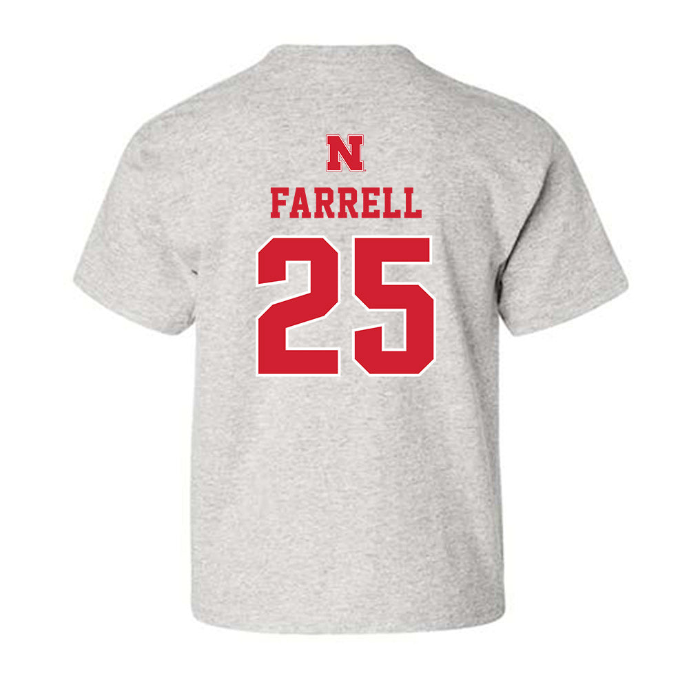 Nebraska - NCAA Softball : Jesse Farrell - Classic Shersey Youth T-Shirt-1