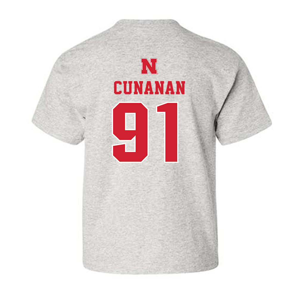 Nebraska - NCAA Football : Kyle Cunanan - Classic Shersey Youth T-Shirt-1