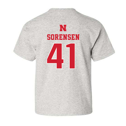 Nebraska - NCAA Football : Luke Sorensen - Classic Shersey Youth T-Shirt-1
