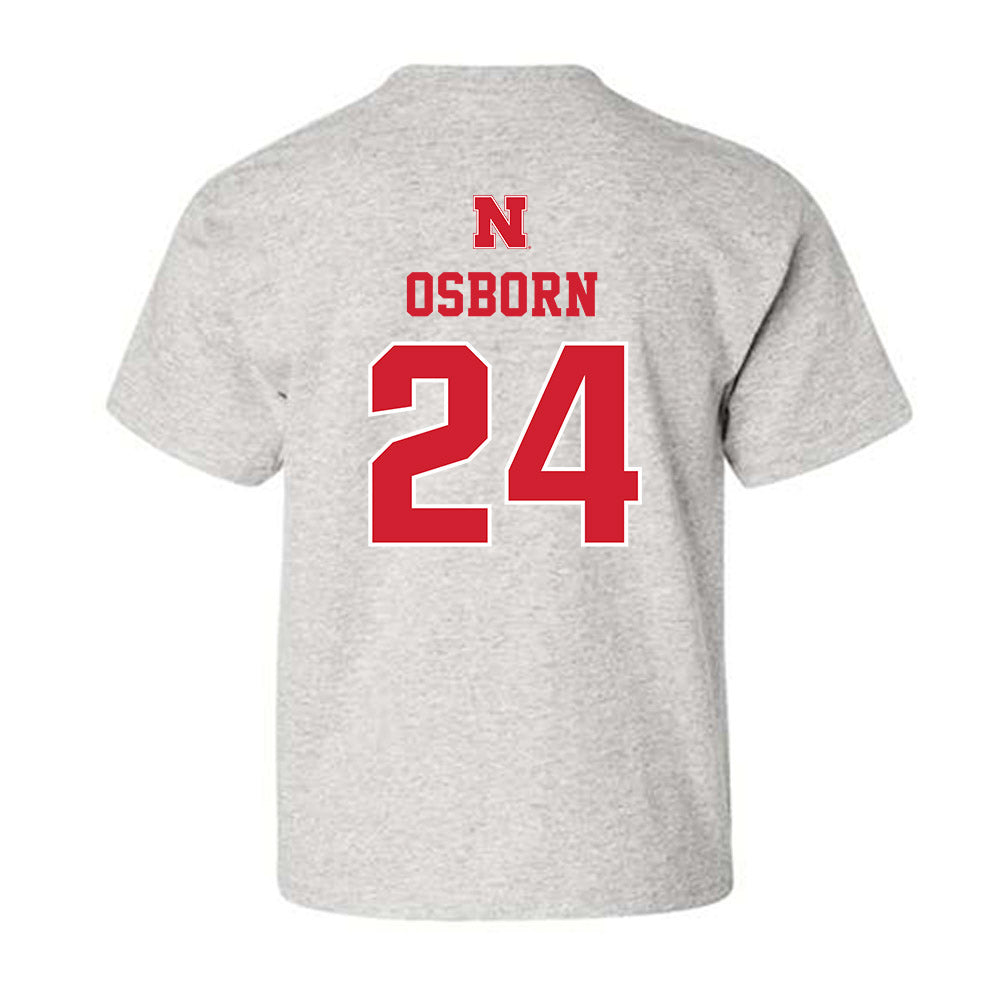 Nebraska - NCAA Women's Soccer : Madison Osborn - Classic Shersey Youth T-Shirt-1