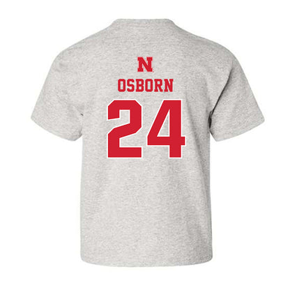 Nebraska - NCAA Women's Soccer : Madison Osborn - Classic Shersey Youth T-Shirt-1