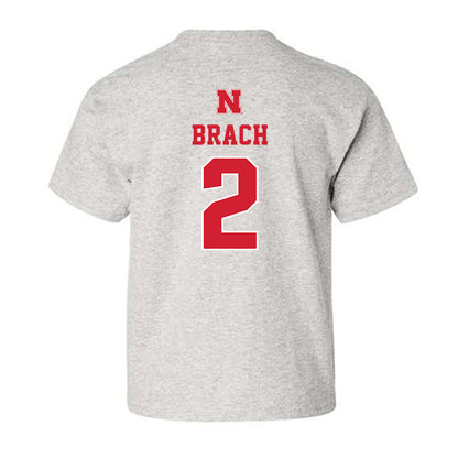 Nebraska - NCAA Women's Soccer : Mila Brach - Classic Shersey Youth T-Shirt-1