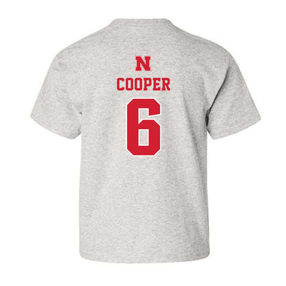 Nebraska - NCAA Men's Basketball : Will Cooper - Classic Shersey Youth T-Shirt-1