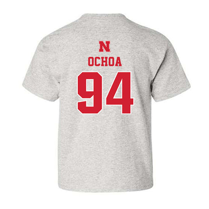 Nebraska - NCAA Football : Jordan Ochoa - Classic Shersey Youth T-Shirt-1