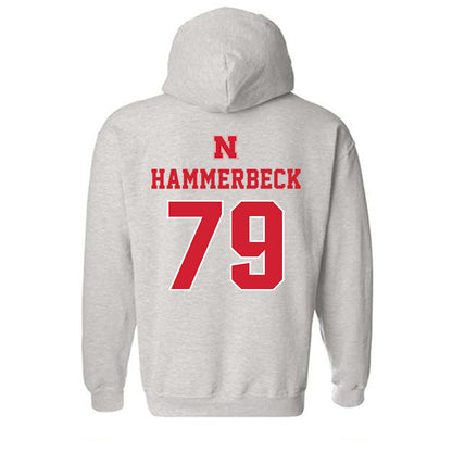 Nebraska - NCAA Football : Shawn Hammerbeck - Classic Shersey Hooded Sweatshirt-1