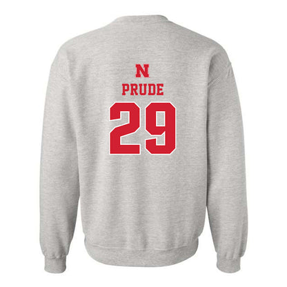 Nebraska - NCAA Football : Braylen Prude - Classic Shersey Crewneck Sweatshirt-1