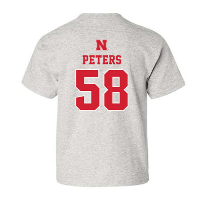Nebraska - NCAA Football : Jake Peters - Classic Shersey Youth T-Shirt-1