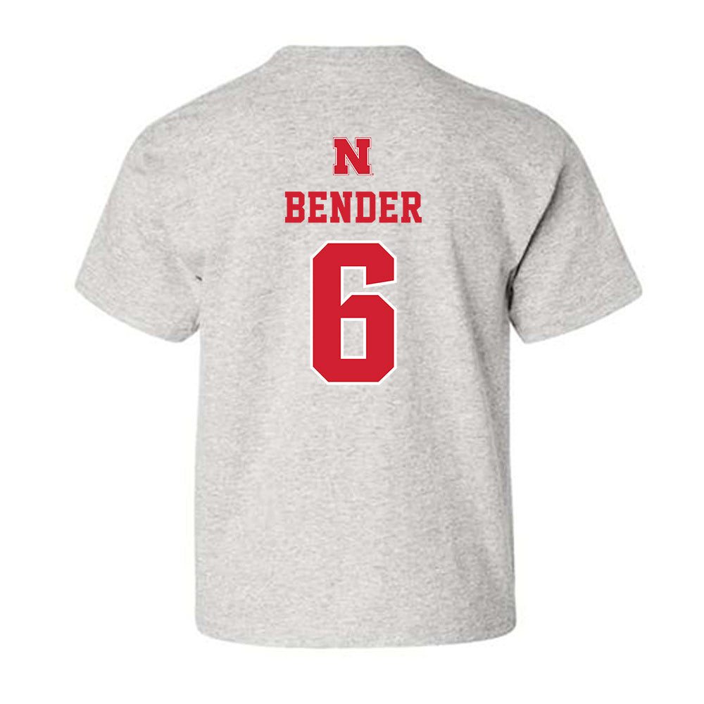 Nebraska - NCAA Baseball : Pryce Bender - Classic Shersey Youth T-Shirt-1