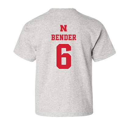 Nebraska - NCAA Baseball : Pryce Bender - Classic Shersey Youth T-Shirt-1