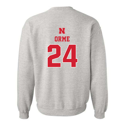 Nebraska - NCAA Men's Basketball : Sam Orme - Classic Shersey Crewneck Sweatshirt-1