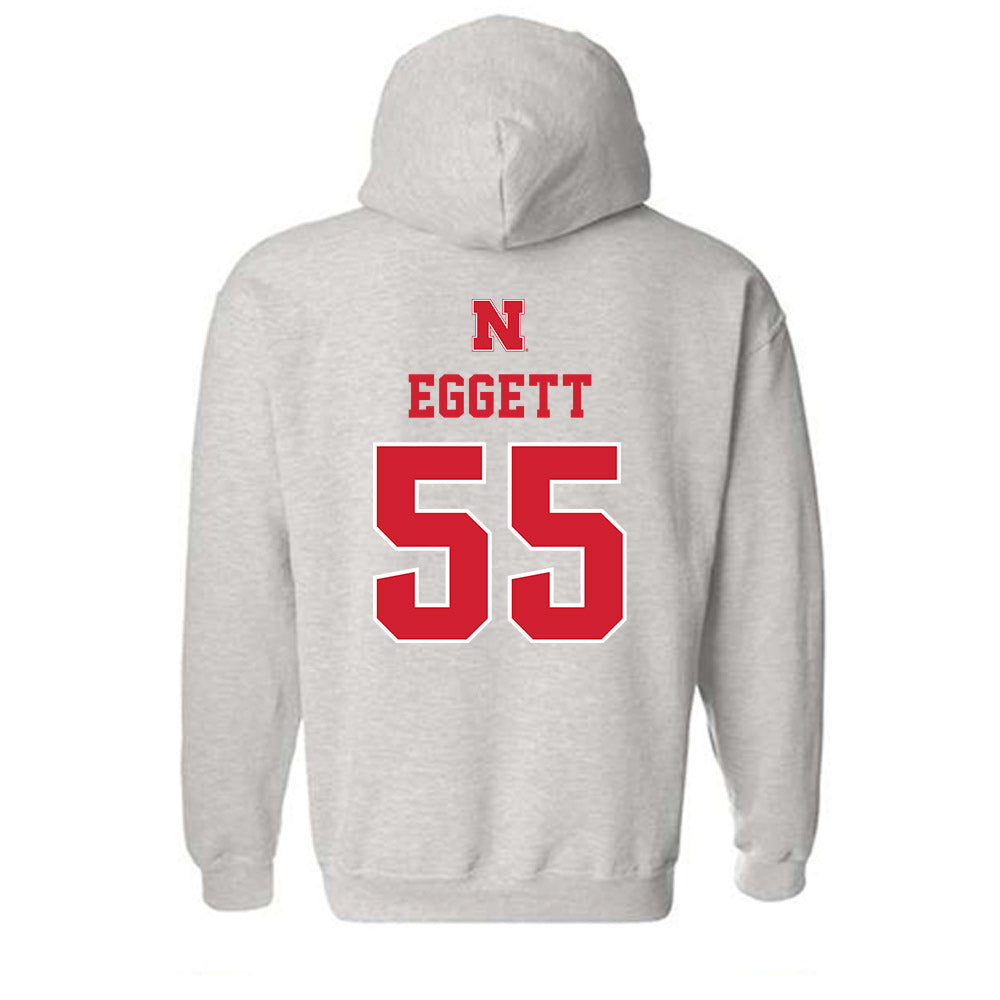 Nebraska - NCAA Women's Soccer : Kate Eggett - Classic Shersey Hooded Sweatshirt-1
