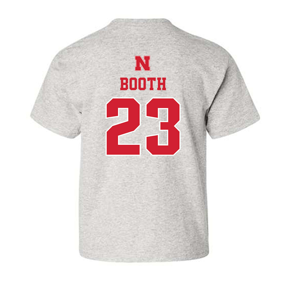 Nebraska - NCAA Football : Conor Booth - Classic Shersey Youth T-Shirt-1