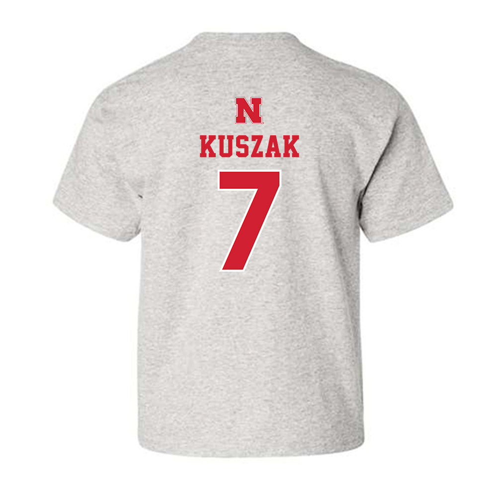 Nebraska - NCAA Softball : Ava Kuszak - Classic Shersey Youth T-Shirt-1