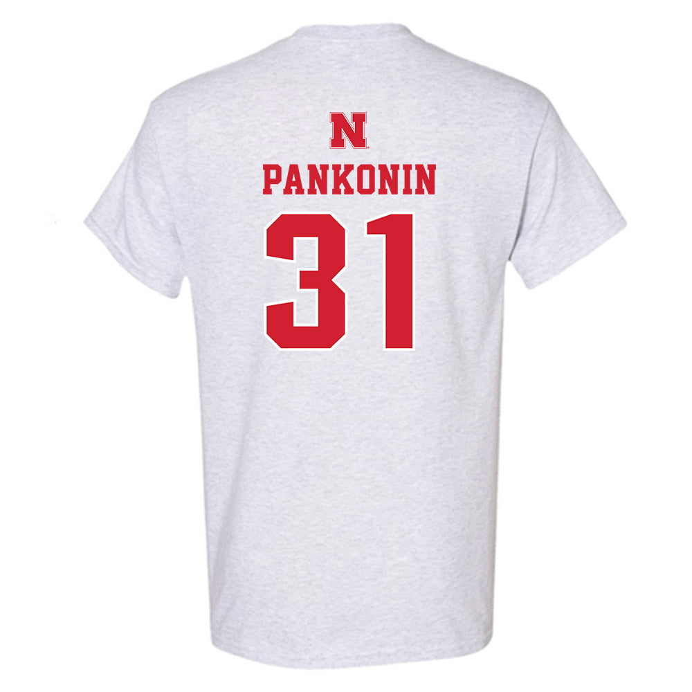 Nebraska - NCAA Baseball : Auden Pankonin - Classic Shersey T-Shirt-1
