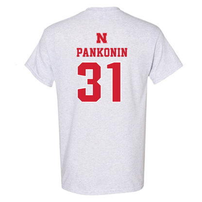 Nebraska - NCAA Baseball : Auden Pankonin - Classic Shersey T-Shirt-1