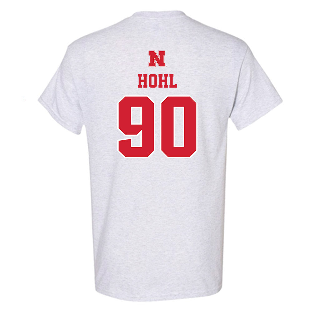 Nebraska - NCAA Football : John Hohl - Classic Shersey T-Shirt-1