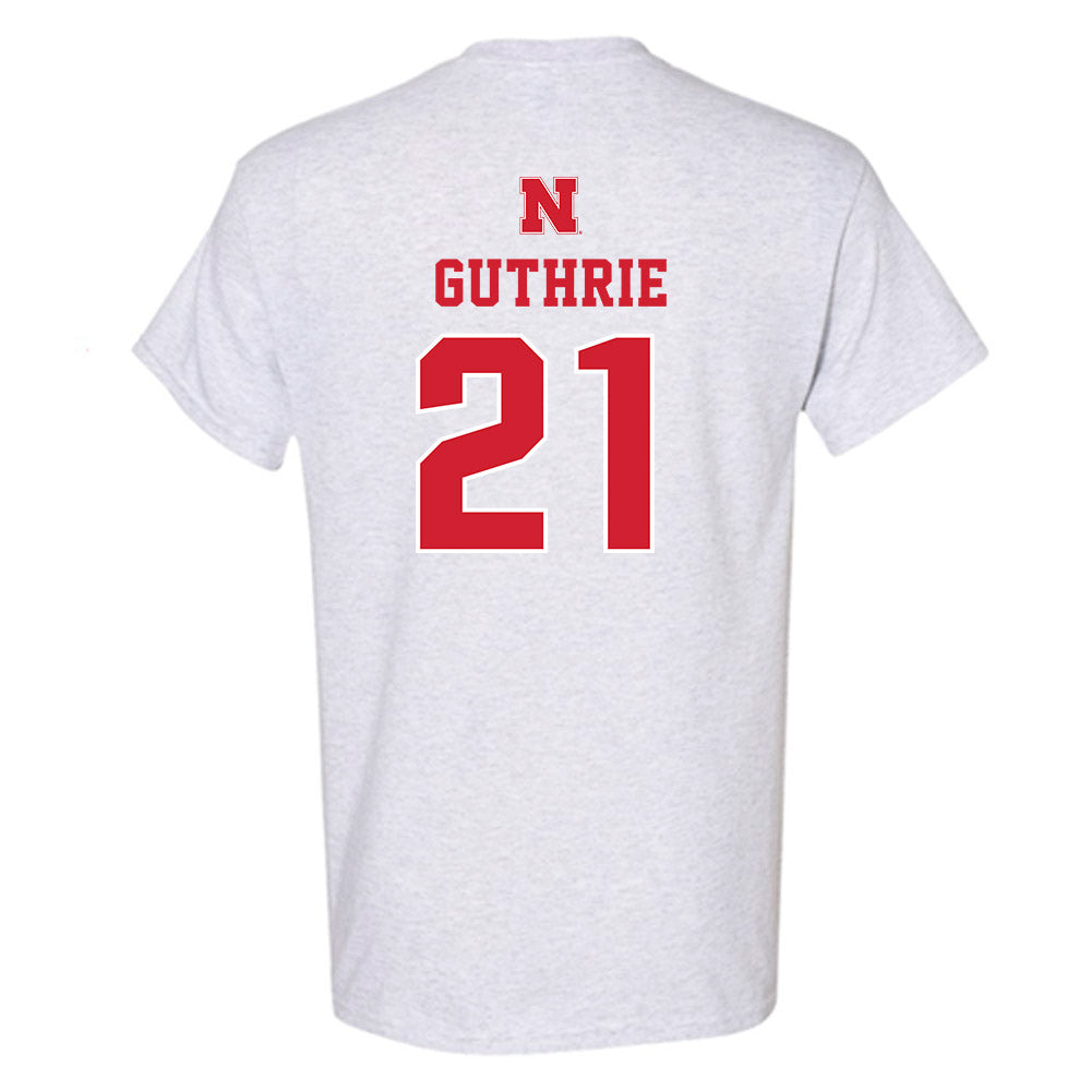 Nebraska - NCAA Football : Rex Guthrie - Classic Shersey T-Shirt-1