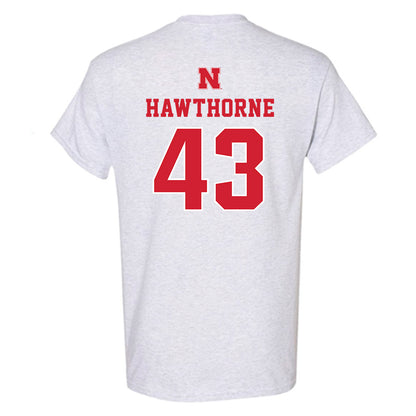Nebraska - NCAA Football : Will Hawthorne - Classic Shersey T-Shirt-1
