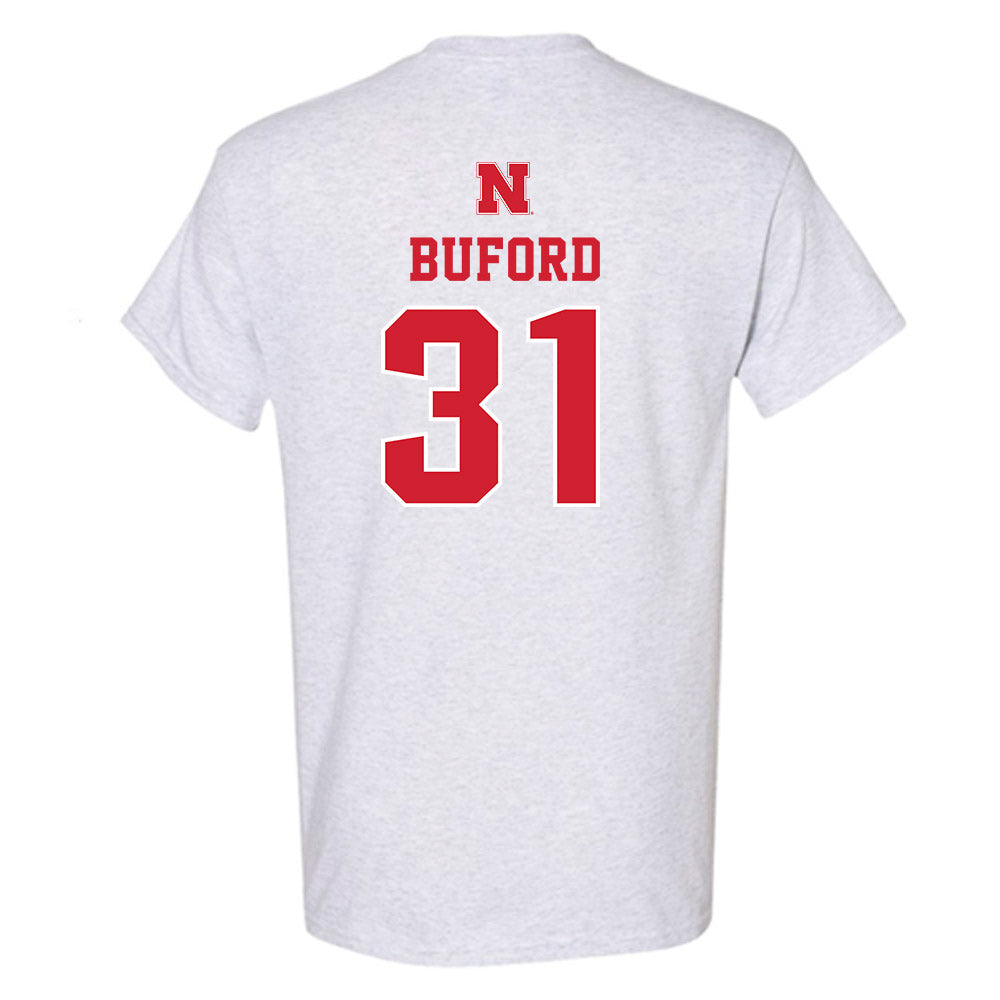 Nebraska - NCAA Football : Mario Buford - Classic Shersey T-Shirt-1