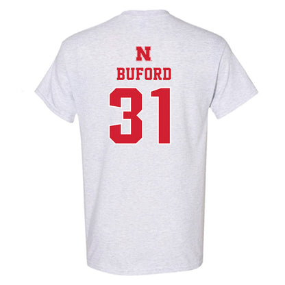 Nebraska - NCAA Football : Mario Buford - Classic Shersey T-Shirt-1
